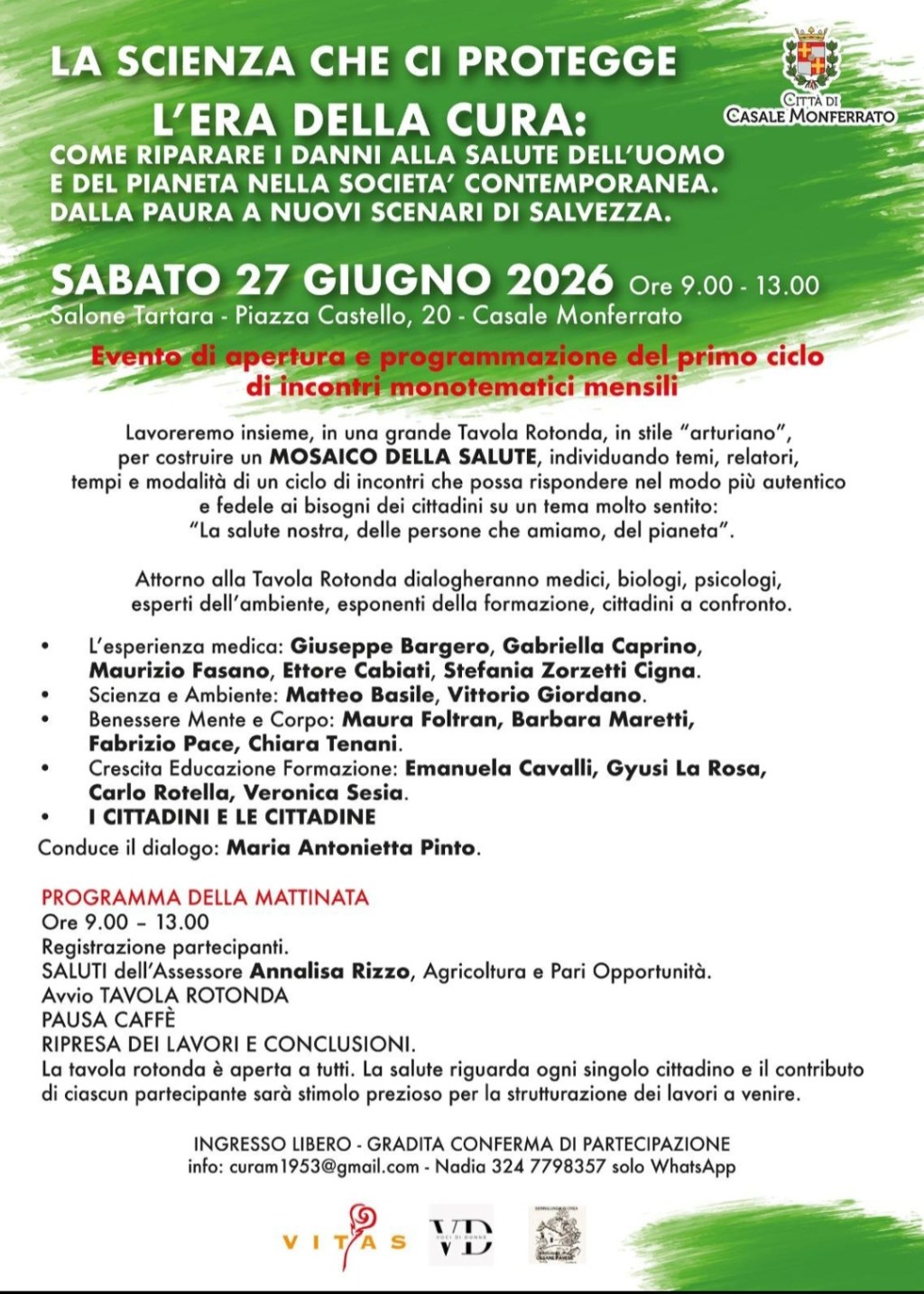 La scienza che ci protegge – L’era della&nbsp;cura”