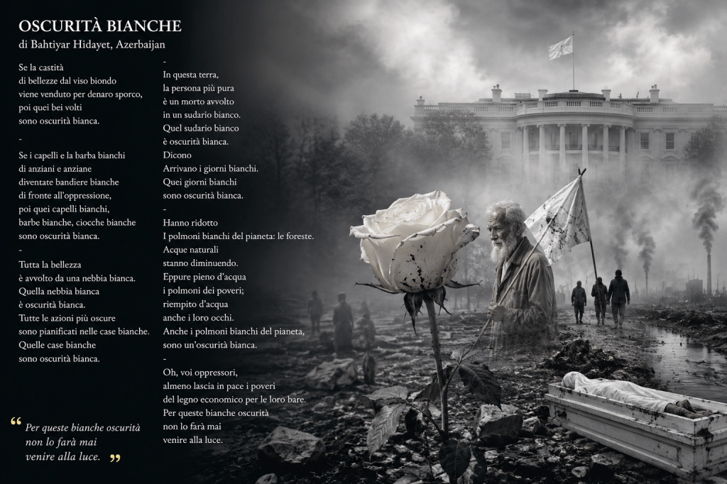 “Oscurità Bianche” di Bahtiyar Hidayet: quando il bianco diventa il colore dell’ipocrisia e della denuncia