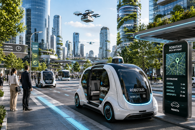 Robot taxi: come potrebbero cambiare le città nei prossimi&nbsp;anni