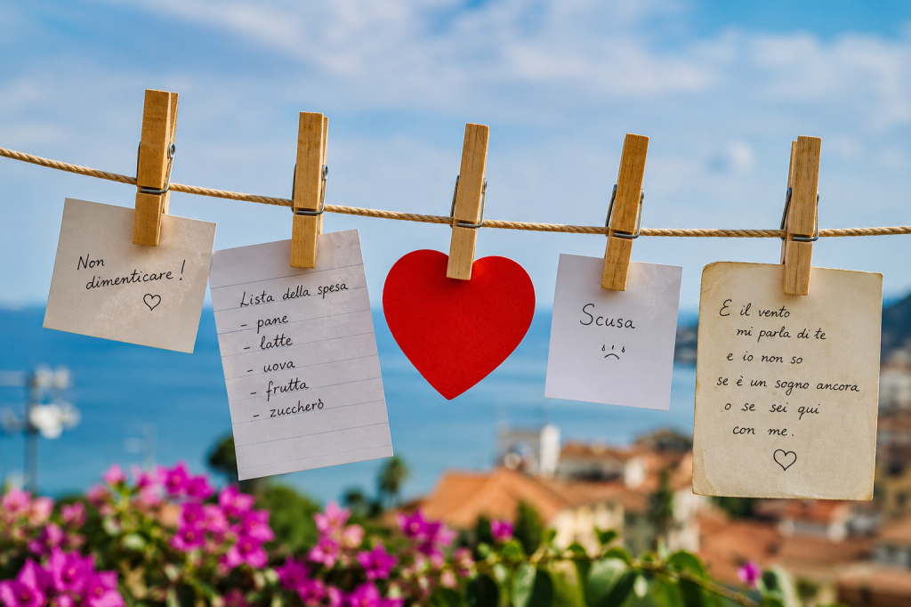 “Quattro mollette e un filo teso”: la memoria stesa al sole tra ricordi, stagioni e un amore che sfida il&nbsp;tempo”