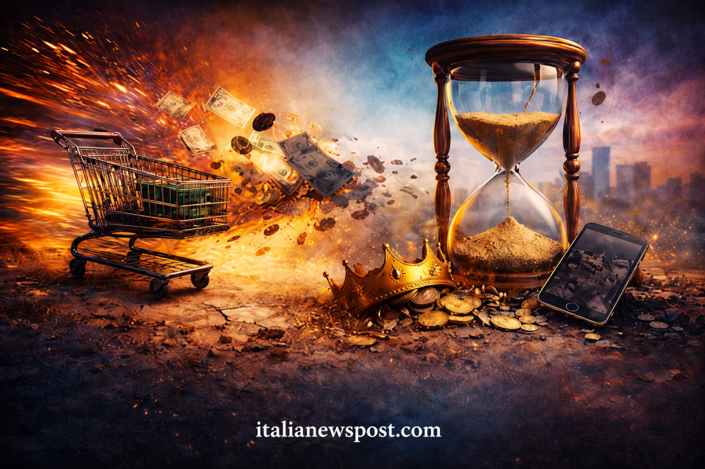 La velocità che consuma il valore di ogni&nbsp;cosa