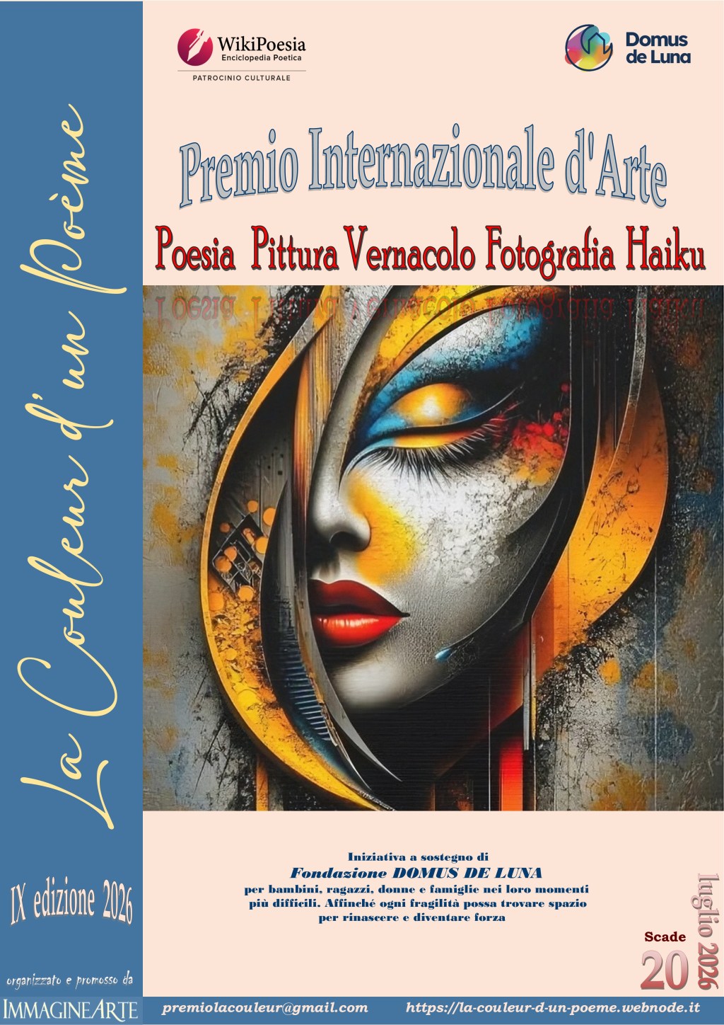 La Couleur d’un Poème – Premio Internazionale d’Arte per Poesia, Vernacolo, Haiku, Pittura e Fotografia, IX&nbsp;Edizione