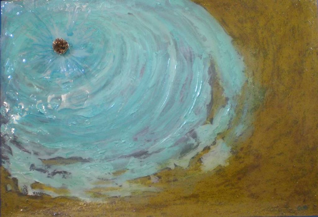 Cadde una Pigna nel Mare – Poesia di Anna&nbsp;Gatto