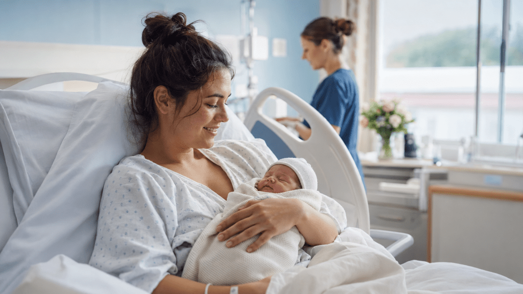 Una corsa contro il tempo per due vite: colpita da un ictus in gravidanza, mamma e bambino sono salvi