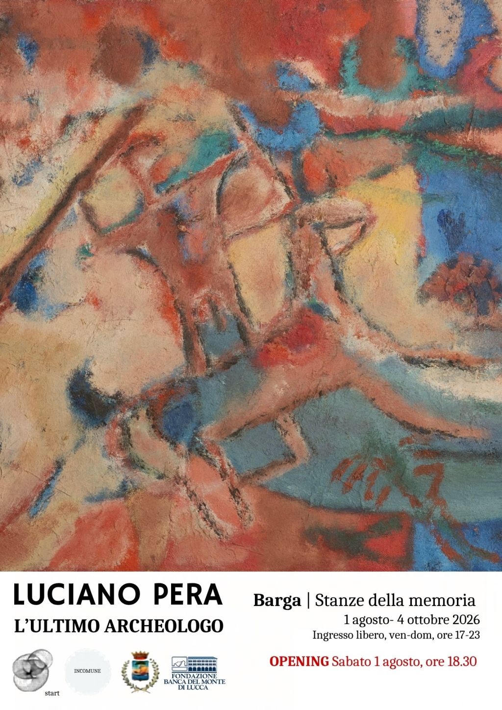 Barga, inaugurano le mostre “Olivi Danzanti” e Pera. L’ultimo archeologo