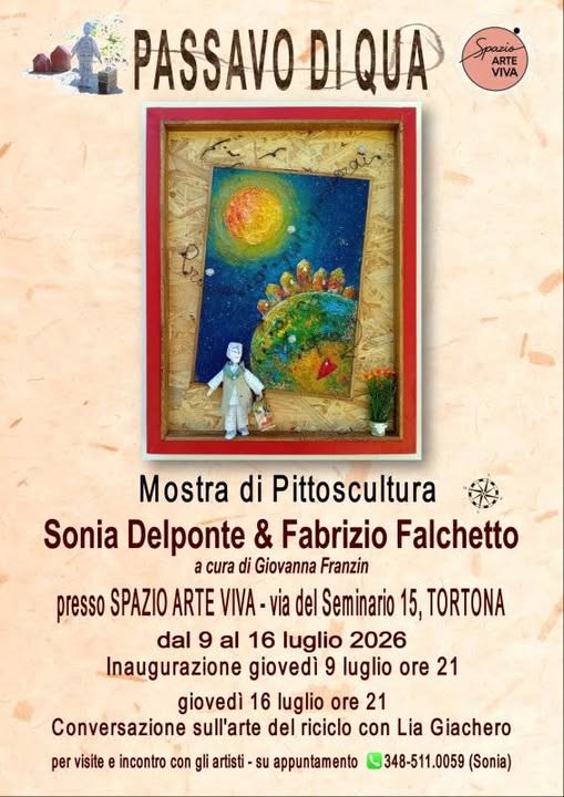 Tortona, allo Spazio Arte Viva la mostra “Passavo di&nbsp;qua”