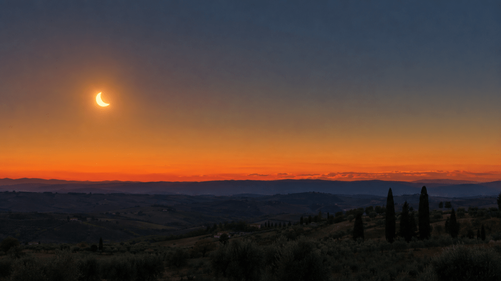 Eclissi totale di Sole del 12 agosto: cosa si vedrà davvero dall’Italia e come osservarla in&nbsp;sicurezza
