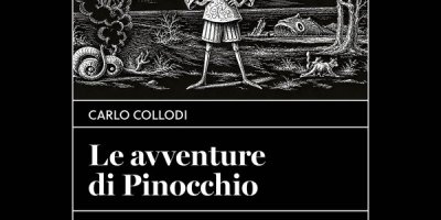 Copertina del libro Le avventure di Pinocchio di Carlo Collodi, edizione Bibliotheka 2026.