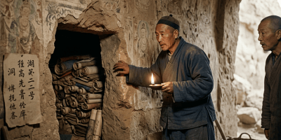 Grotta della Biblioteca nelle Grotte di Mogao