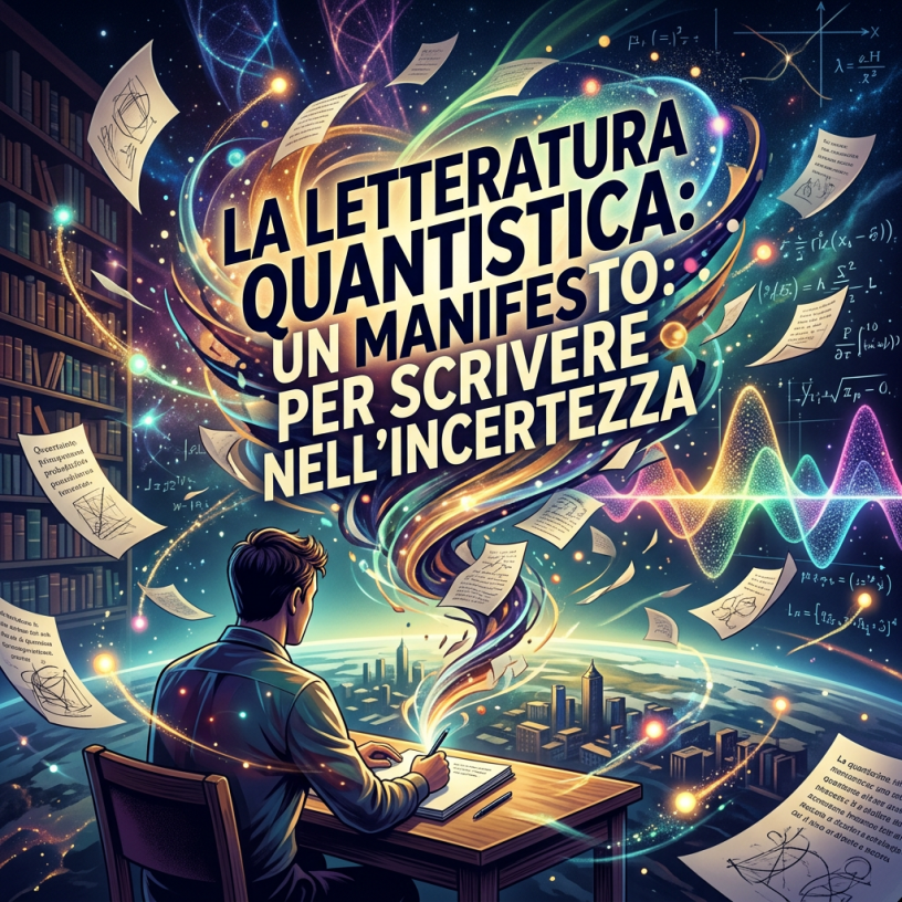 La letteratura quantistica: un manifesto: per scrivere nell’incertezza
